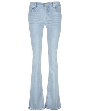 7 For All Mankind Bootcut Jeans - Blauw