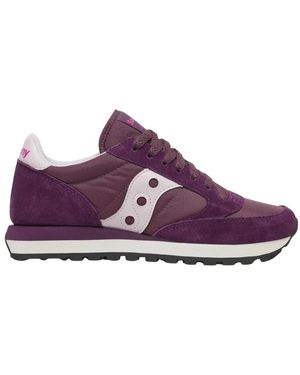 Saucony Fitness ,Paars ,Nylon Jazz Original S10143 Sneaker