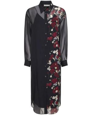 KHAITE Shirt Dresses - Black