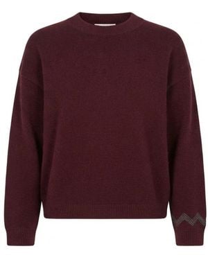 Panicale Round-Neck Knitwear - Violet