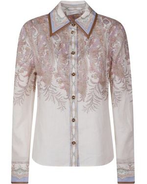 Zimmermann Overhemden ,Veelkleurig ,Shirts - Grijs