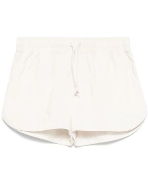 Autry Korte Broeken ,Wit ,Katoen Casual Katoenen Bermuda Shorts