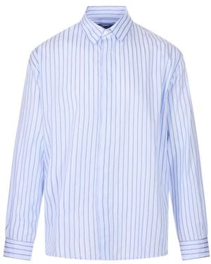 Jacquemus Overhemden ,Blauw ,Katoen La Chemise Simon
