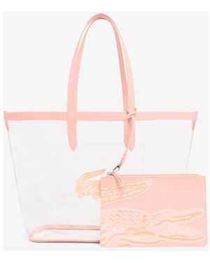 Lacoste Shopping Bags - Pink