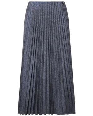 Genny Midi Skirts - Blue