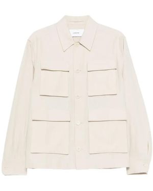 Lardini Giacca Camicia - Naturel