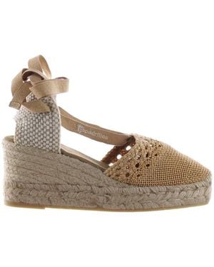 Espadrilles Wedges - Marrone