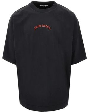 Palm Angels T-Shirts - Zwart
