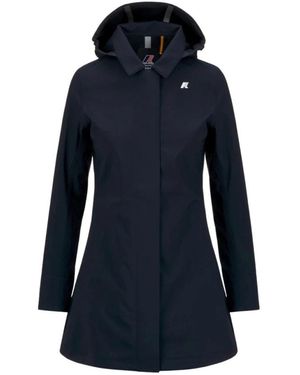K-Way Mathy Bonded Jacket - Blauw