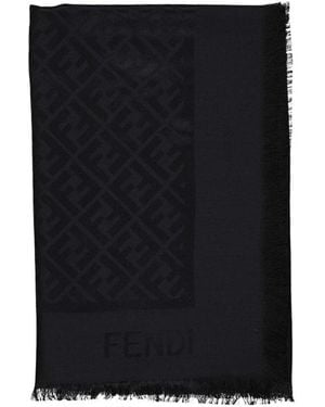 Fendi Winter Scarves - Zwart