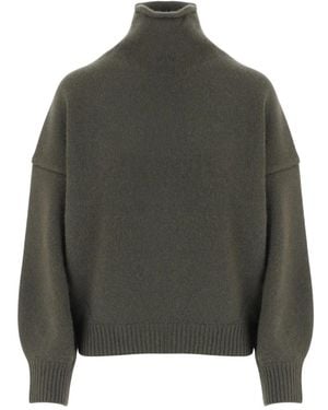 arch4 Rollkragenpullover - Grün
