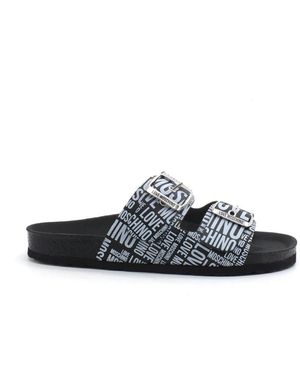 Love Moschino Sliders - Black