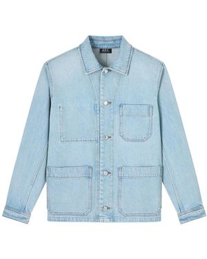 A.P.C. Denim Jackets - Blu