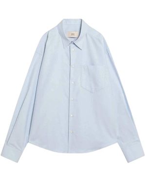 Ami Paris Casual Shirts - Azul