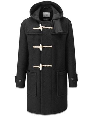Gloverall Single-Breasted Coats - Negro