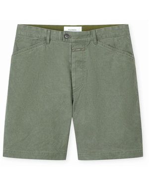 Closed Korte Broeken ,Groen ,Katoen Cotton Bermuda Shorts