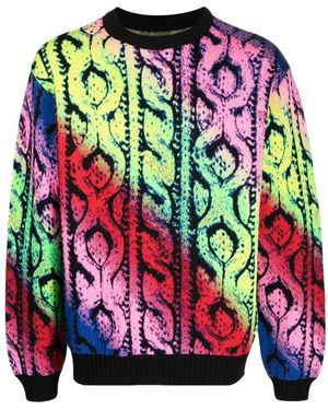 AGR Round-Neck Knitwear - Pink