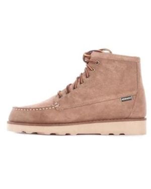 Sebago Lace-Up Boots - Pink