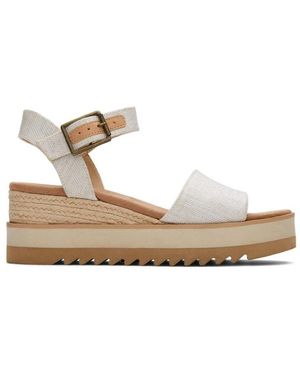 TOMS Wedges - Blanco
