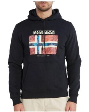 Napapijri Hoodies - Blue