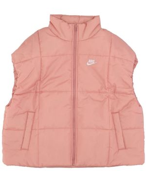 Nike Sleeveless Down Jacket W Thermic Classic Vest - Pink