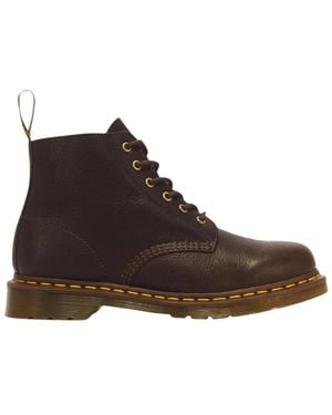 Dr. Martens Lace-Up Boots - Brown
