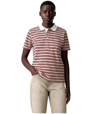 A.P.C. Polo Shirts - Rojo