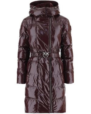 Pinko Down Coats - Marron