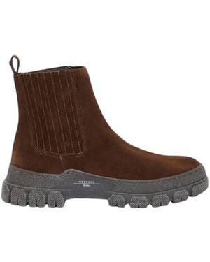 Weekend by Maxmara Chelsea Enkellaars Met Klassieke Elastische Inzetstukken - Bruin