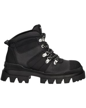 Desigual Lace-Up Boots - Nero