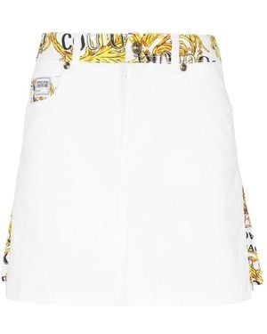 Versace Jeans Couture Short Skirts - White