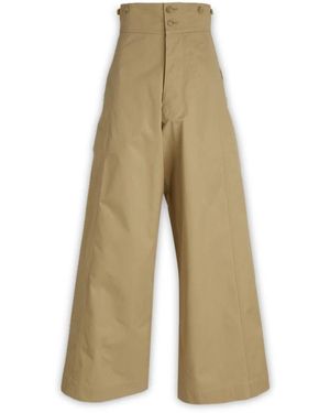 Quira Wide Trousers - Natural