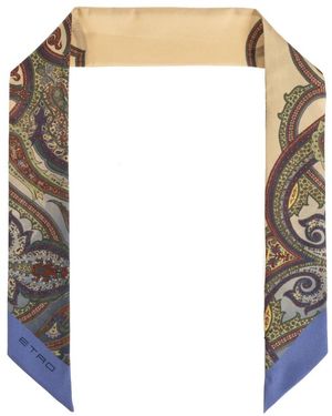 Etro Silky Scarves - Blanco