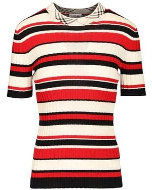 Burberry T-Shirts - Red