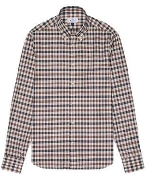 Aquascutum Casual Shirts - Brown