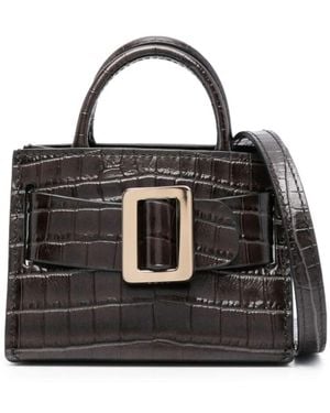 Boyy Bobby Charm Leather Mini Bag - Black