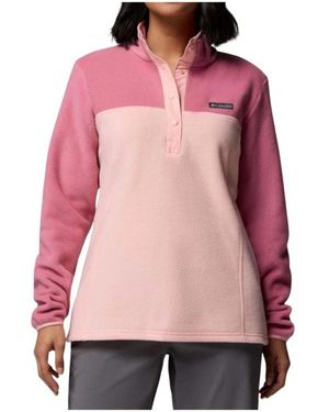 Columbia Long Sleeve Training Tops - Rosa
