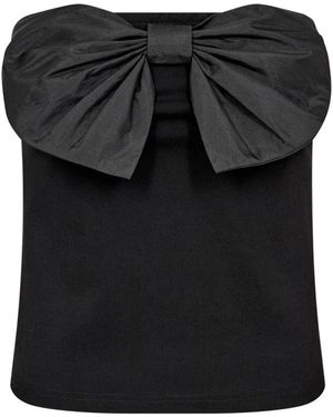 co'couture Sleeveless Tops - Black