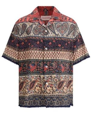 Valentino Short Sleeve Shirts - Multicolor