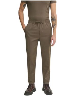Calvin Klein Slim-Fit Trousers - Vert