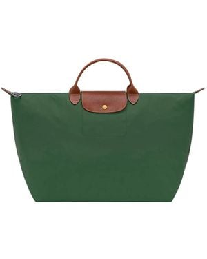 Longchamp Tote Bags - Groen