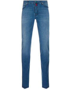 Kiton Slim-Fit Jeans - Blue
