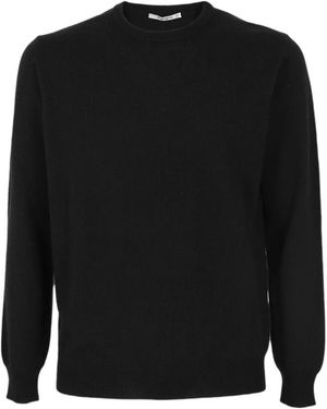 Kangra Round-Neck Knitwear - Black