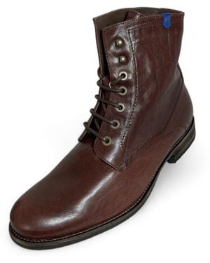 van Bommel Lace-Up Boots - Brown