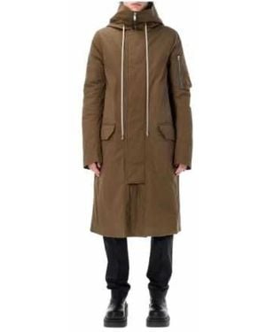 Rick Owens Mega Parka - Natural