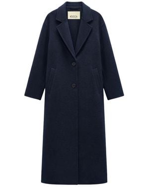 Kocca Single-Breasted Coats - Azul