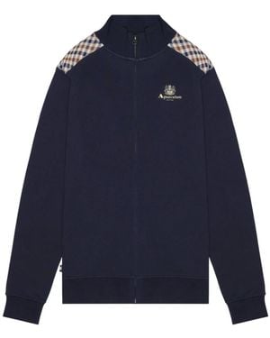 Aquascutum Zip-Throughs - Blue