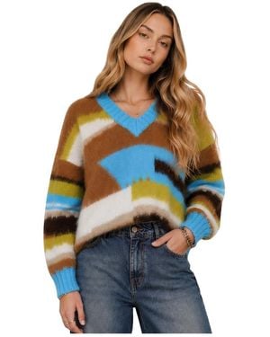 Kocca V-Neck Knitwear - Azul
