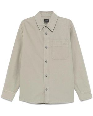 A.P.C. Casual Shirts - Gray