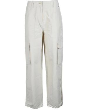 Tommy Hilfiger Straight Trousers - Gris